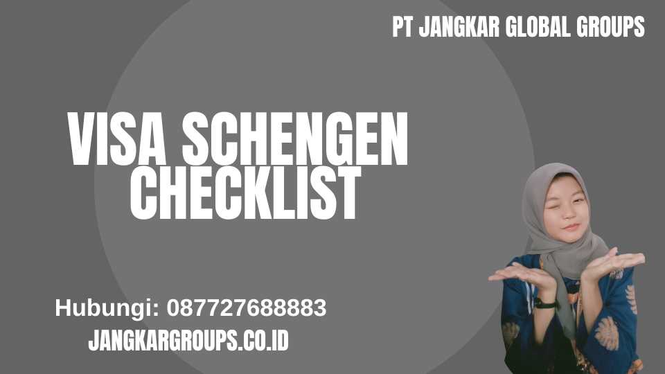 Visa Schengen Checklist