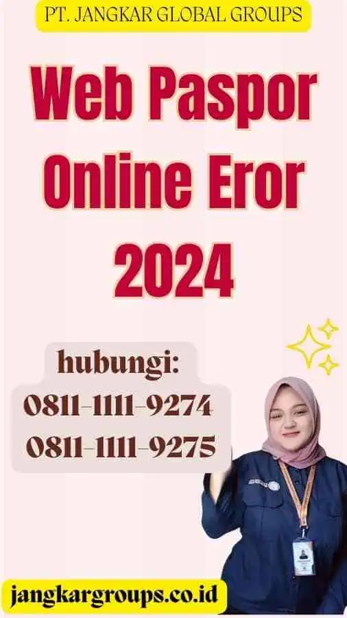 Web Paspor Online Eror 2024