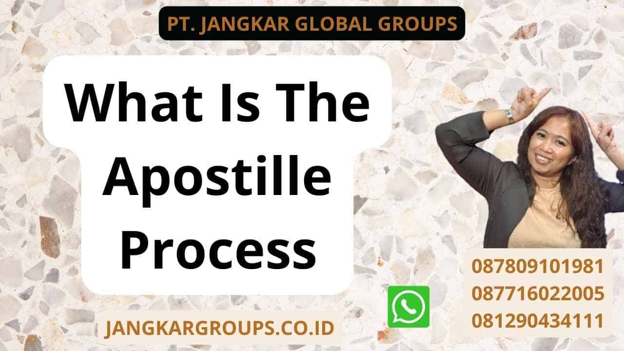 What Is The Apostille Process