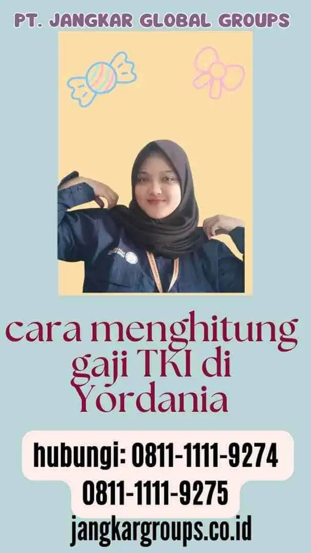 cara menghitung gaji TKI di Yordania