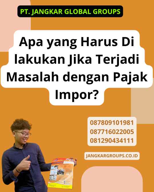 Apa yang Harus Di lakukan Jika Terjadi Masalah dengan Pajak Impor?