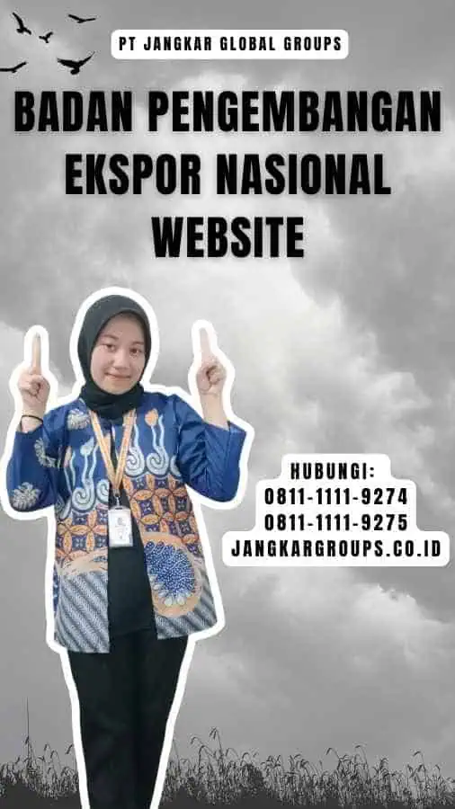 Badan Pengembangan Ekspor Nasional Website