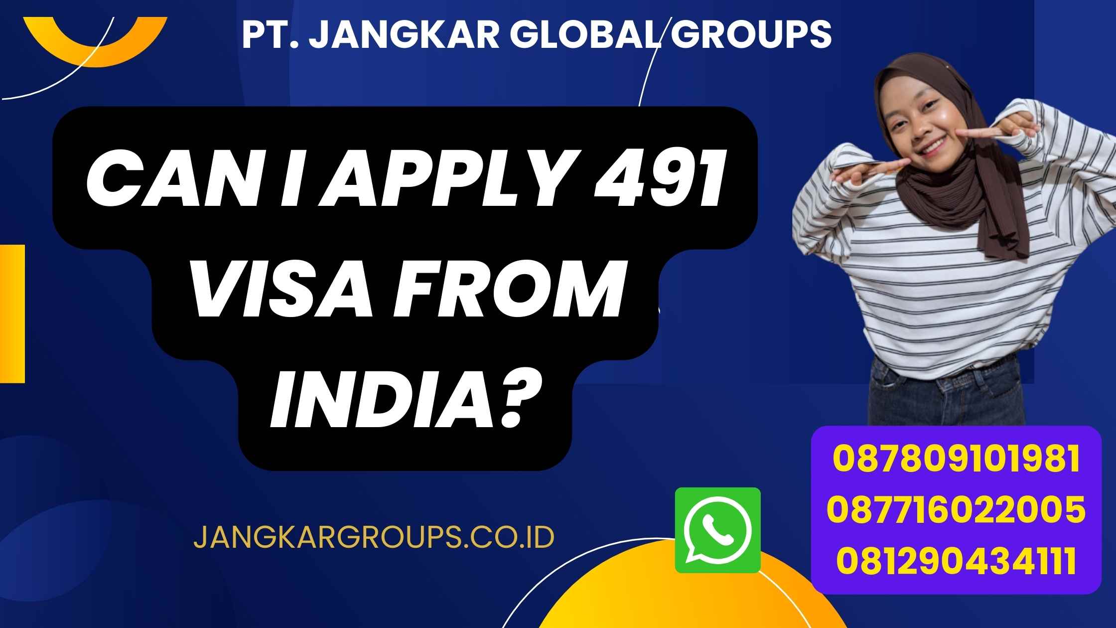 Can I Apply 491 Visa From India?