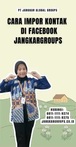 Cara Impor Kontak Di Facebook Jangkargroups