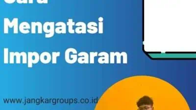 Cara Mengatasi Impor Garam