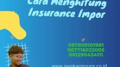 Cara Menghitung Insurance Impor