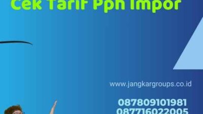 Cek Tarif Pph Impor