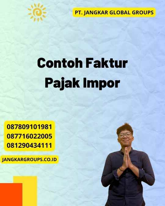 Contoh Faktur Pajak Impor