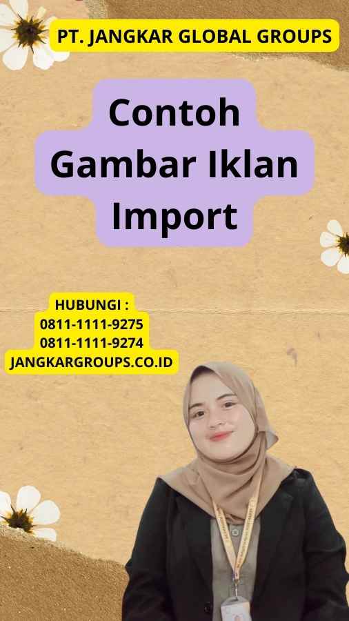 Contoh Gambar Iklan Import