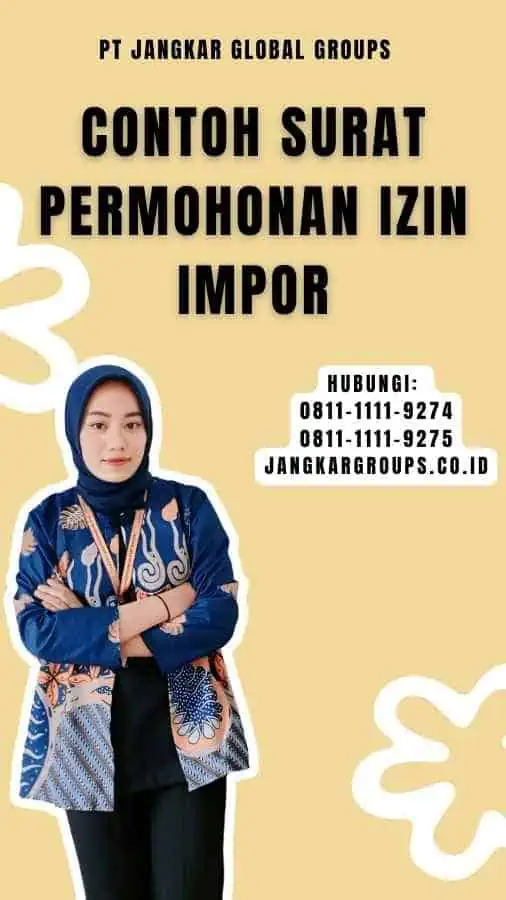 Contoh Surat Permohonan Izin Impor