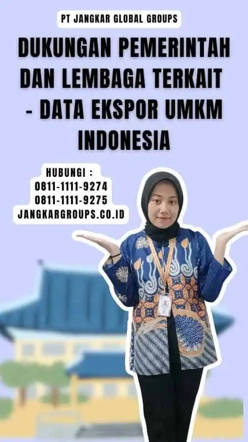 Dukungan Pemerintah dan Lembaga Terkait - Data Ekspor UMKM Indonesia