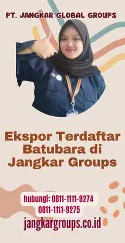 Ekspor Terdaftar Batubara di Jangkar Groups