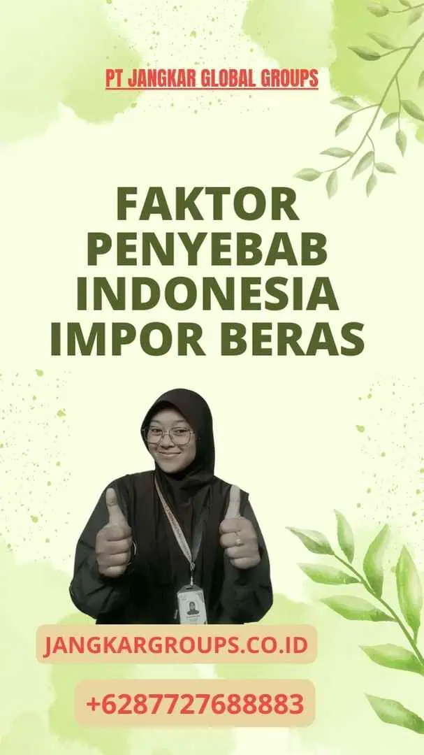 Faktor Penyebab Indonesia Impor Beras