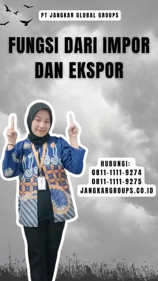 Fungsi dari Impor Dan Ekspor