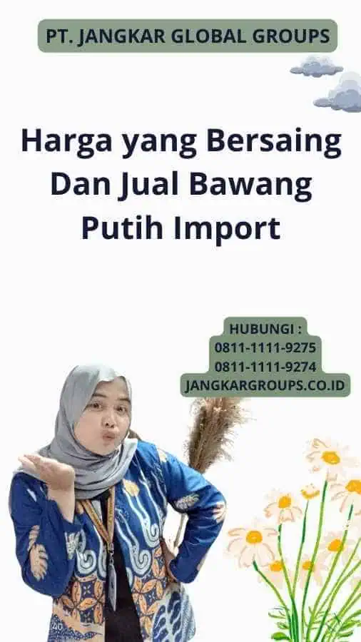 Harga yang Bersaing Dan Jual Bawang Putih Import