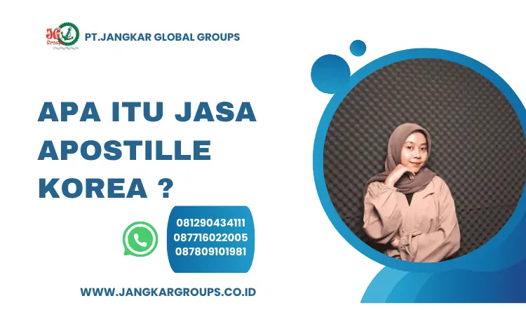 Jasa Apostille Korea