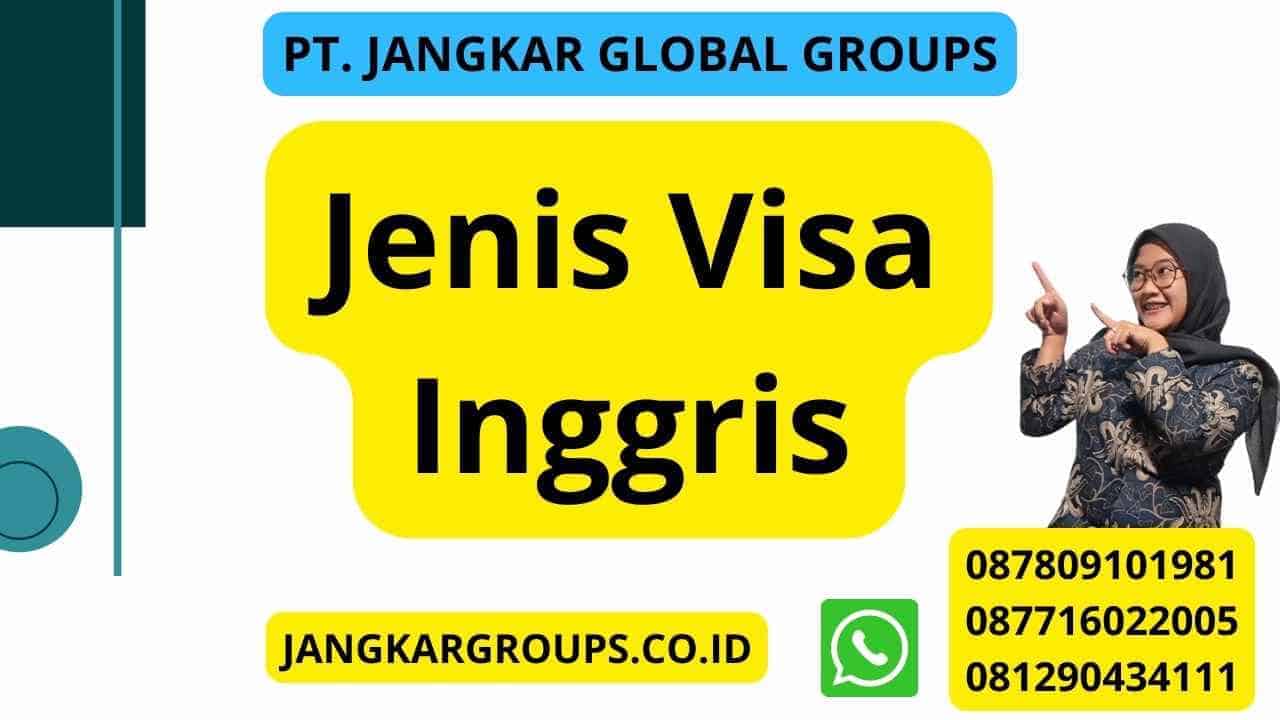 Syarat Permohonan Visa Inggris – Jangkar Global Groups