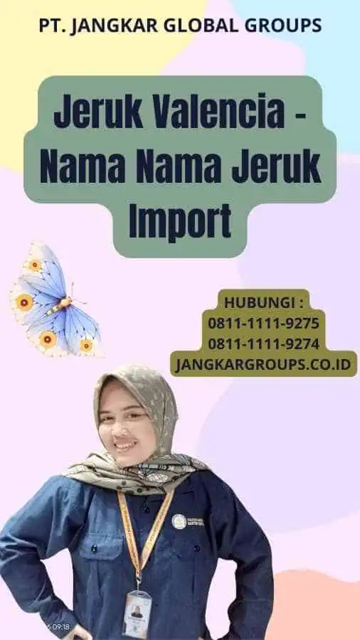 Jeruk Valencia - Nama Nama Jeruk Import