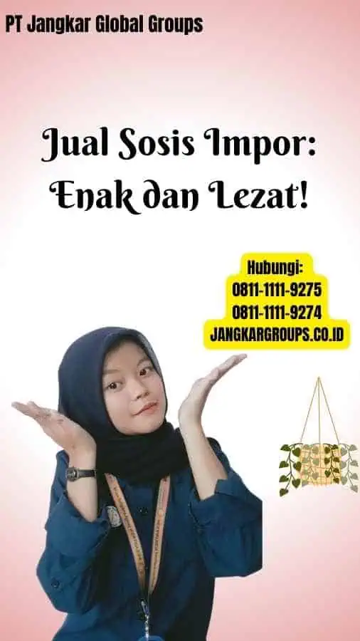 Jual Sosis Impor Enak dan Lezat