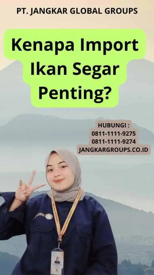 Kenapa Import Ikan Segar Penting?