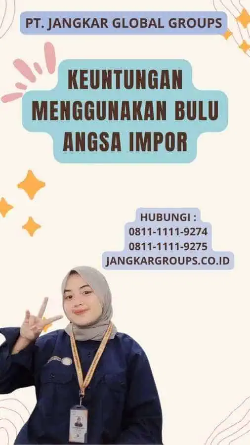 Keuntungan Menggunakan Bulu Angsa Impor