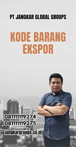 Kode Barang Ekspor