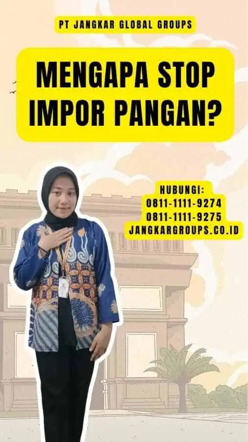 Mengapa Stop Impor Pangan