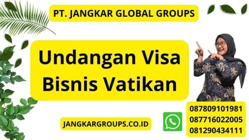 Undangan Visa Bisnis Vatikan