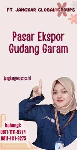 Pasar Ekspor Gudang Garam