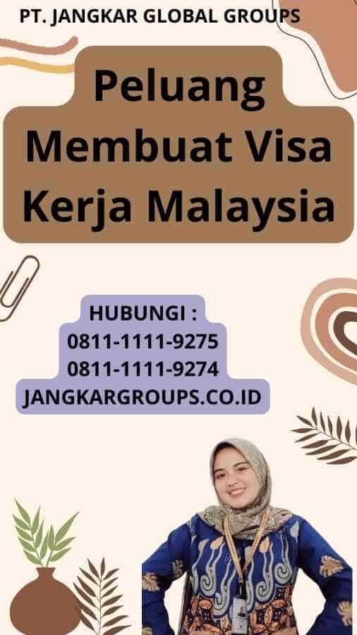 Peluang Membuat Visa Kerja Malaysia
