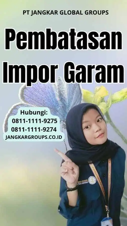 Pembatasan Impor Garam