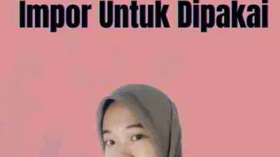 Peraturan Tentang Impor Untuk Dipakai