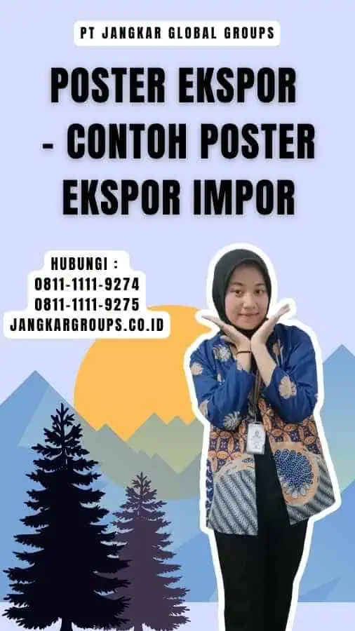 Poster Ekspor - Contoh Poster Ekspor Impor