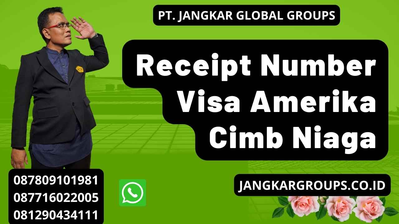 Receipt Number Visa Amerika Cimb Niaga
