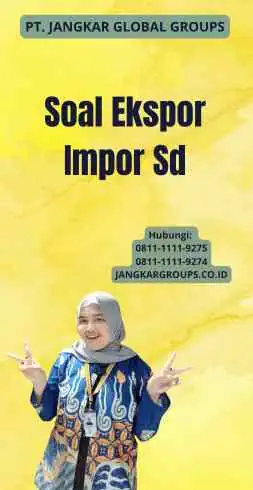 Soal Ekspor Impor Sd