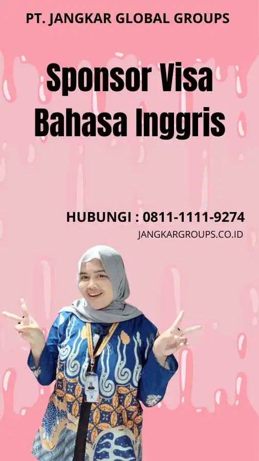 Sponsor Visa Bahasa Inggris