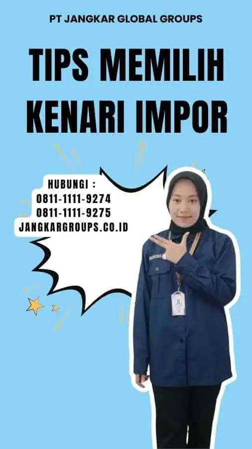 Tips Memilih Kenari Impor