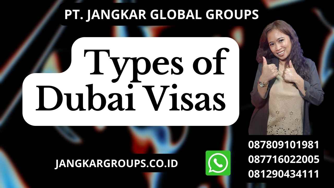 Types of Dubai Visas