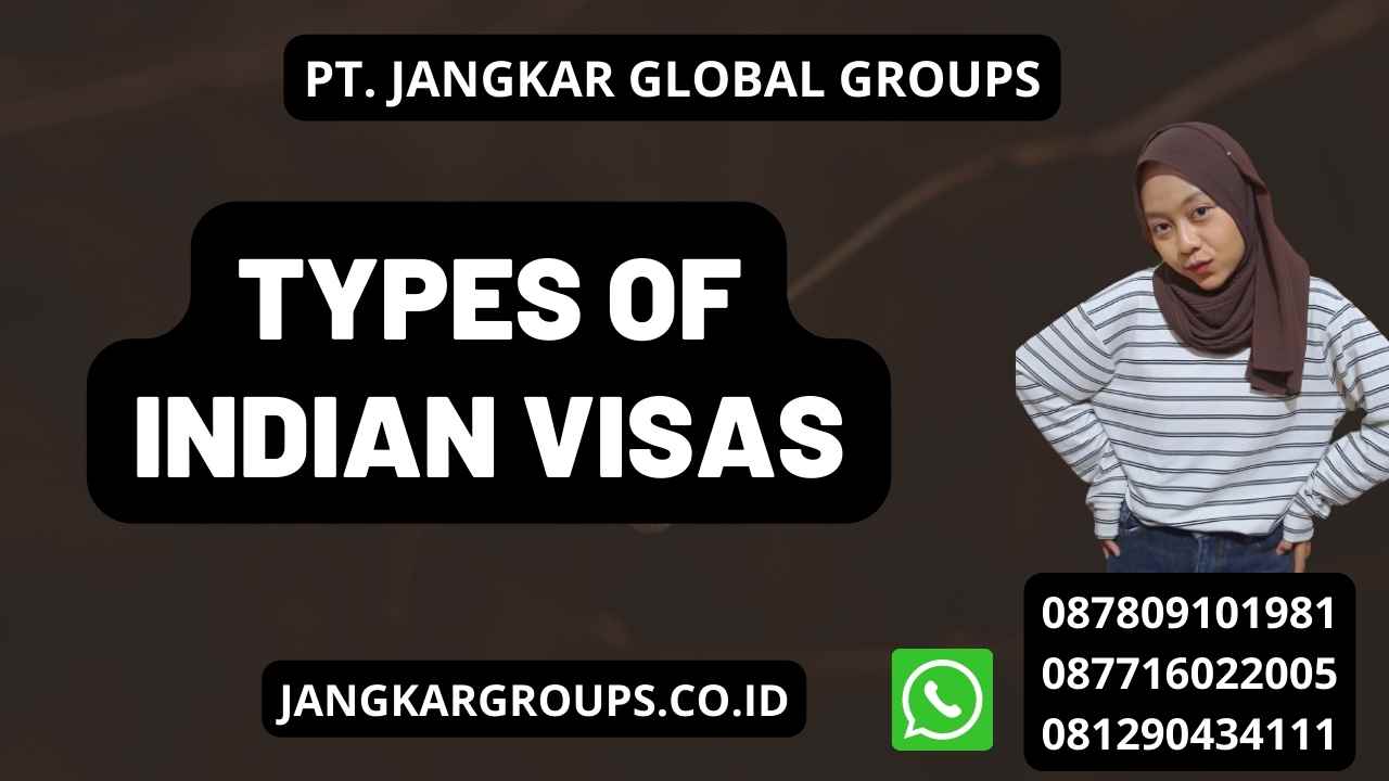 Types of Indian Visas