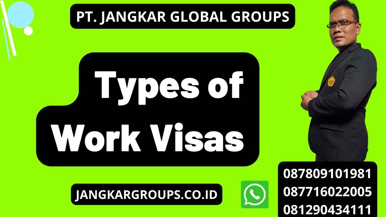 Types of Work Visas