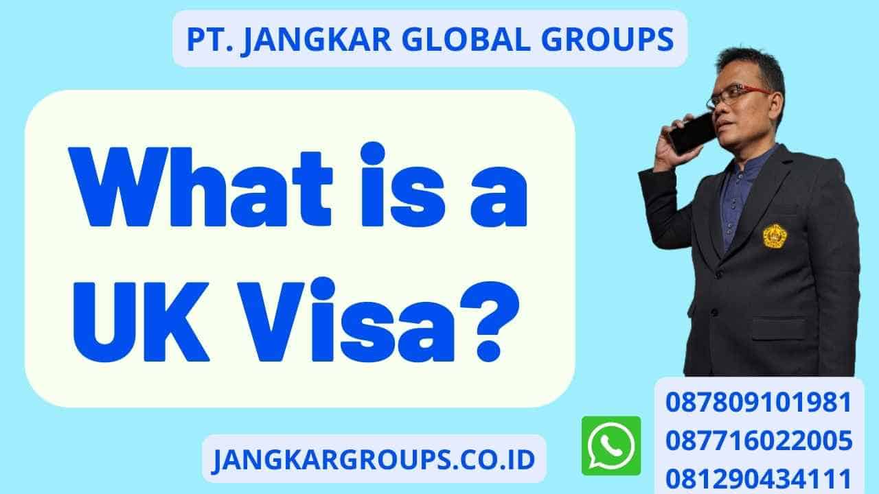 What is a UK Visa?