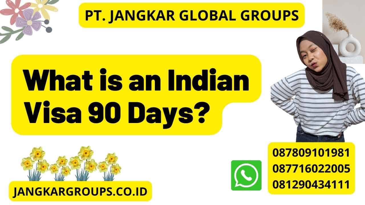 What is an Indian Visa 90 Days?
