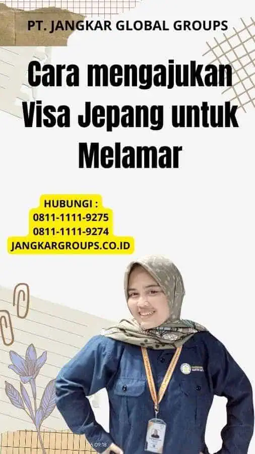 Cara mengajukan Visa Jepang untuk Melamar