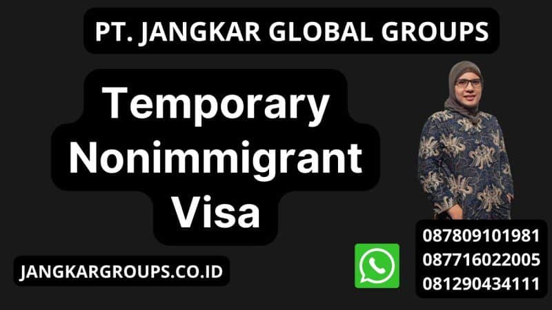 Temporary Nonimmigrant Visa