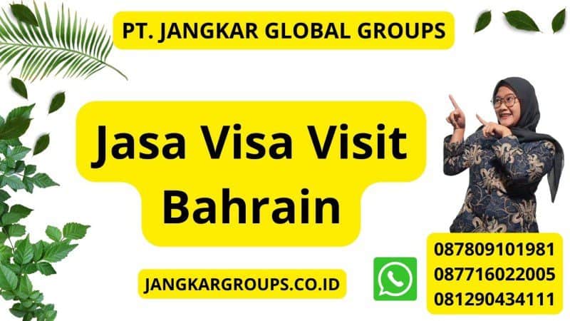 Jasa Visa Visit Bahrain