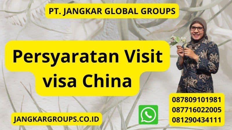 Persyaratan Visit visa China