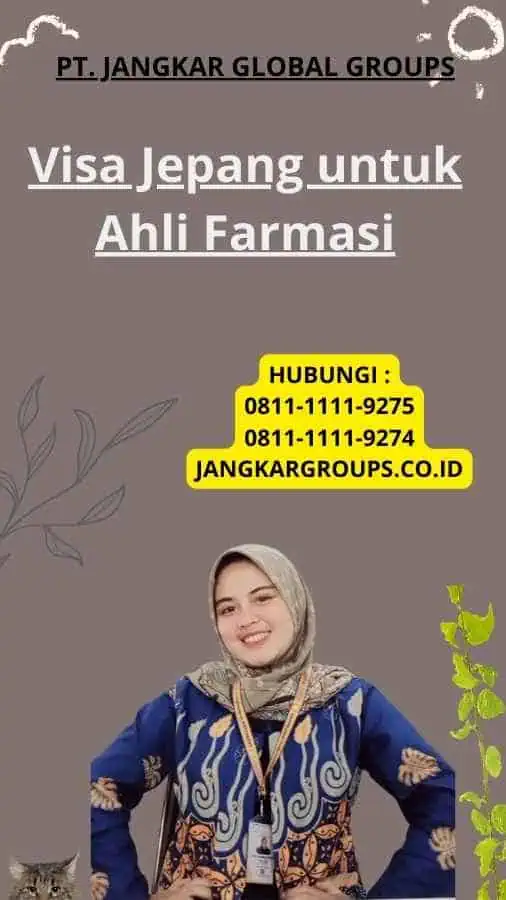 Visa Jepang untuk Ahli Farmasi