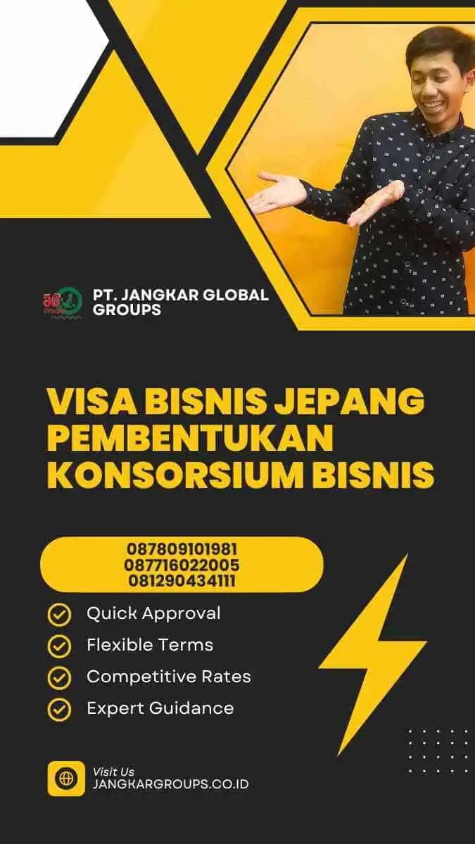 Visa Bisnis Jepang Pembentukan