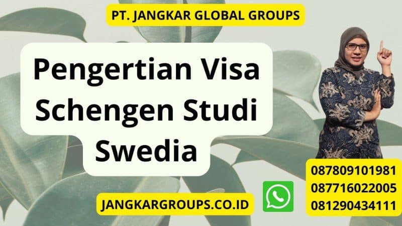 Pengertian Visa Schengen Studi Swedia