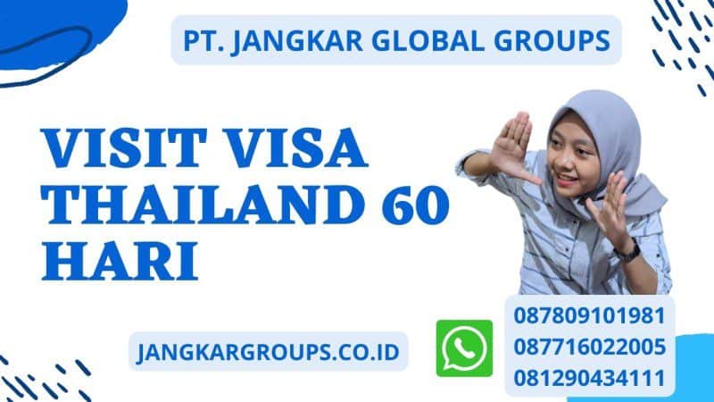 Visit Visa Thailand 60 Hari